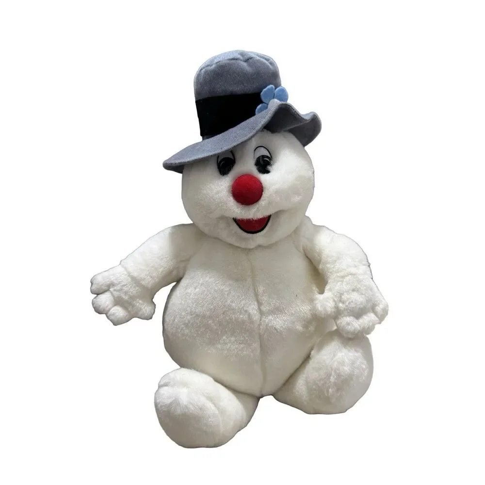Vintage Gemmy Singing‎ Frosty the Snowman Plush Works Christmas Holiday